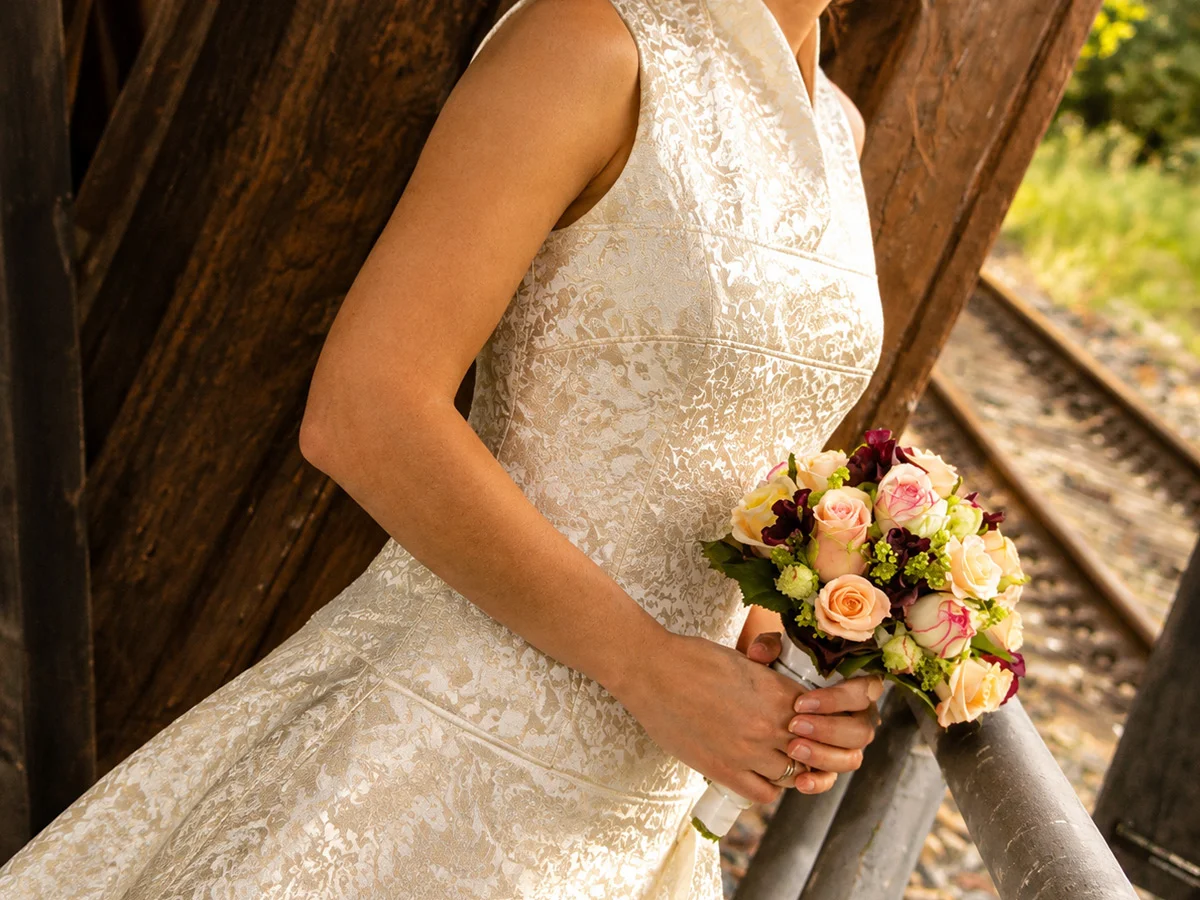 Maßanfertigung Brautkleid